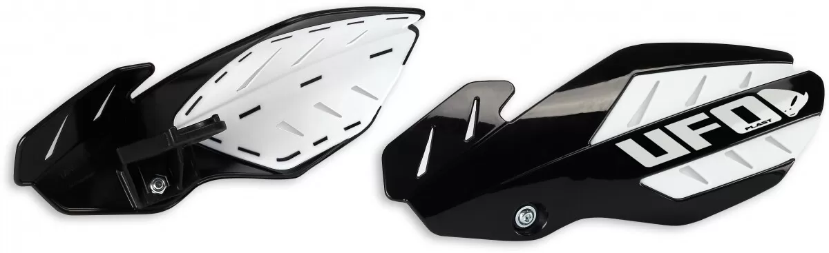 UFO Flame Handguards Black Honda CRF250/450