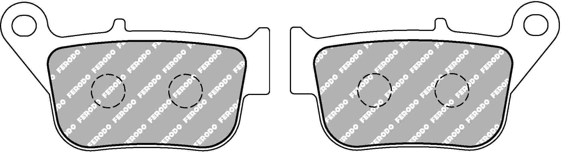 Ferodo FDB2279AG Brake Pads Argento AG