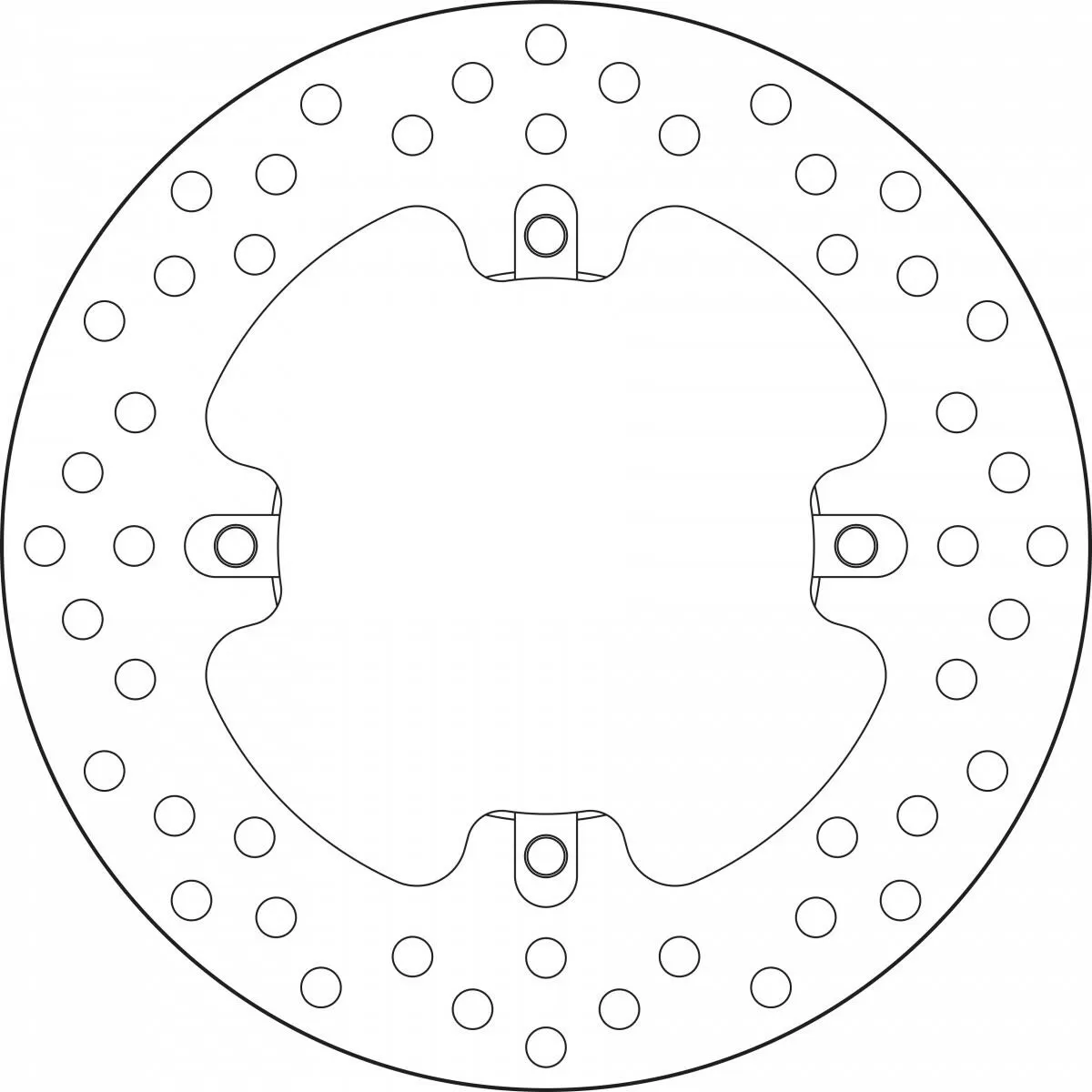 Brembo Brake Disc 68B407J2