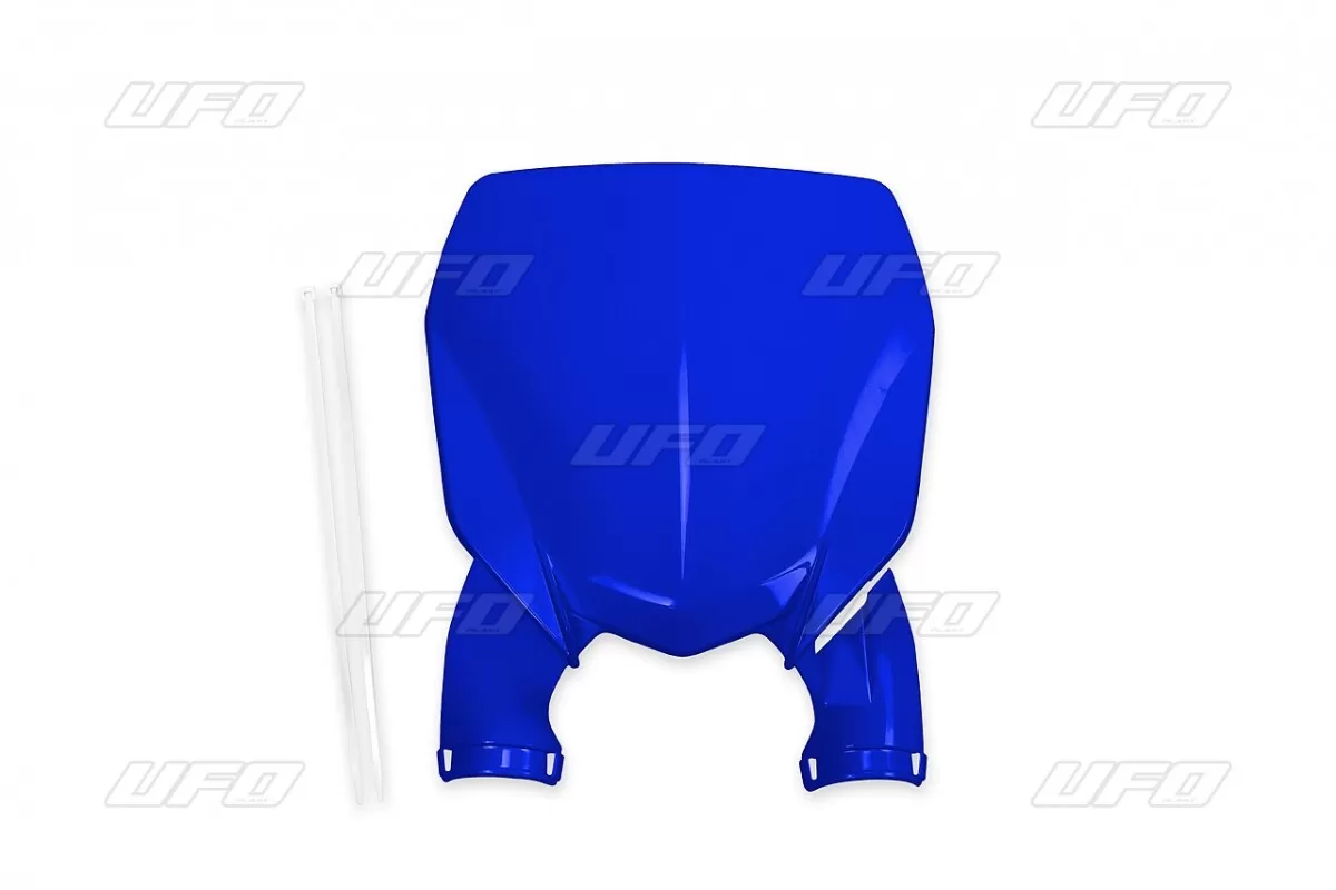 UFO Stadium Front Number Plate Yamaha YZ/YZF Blue