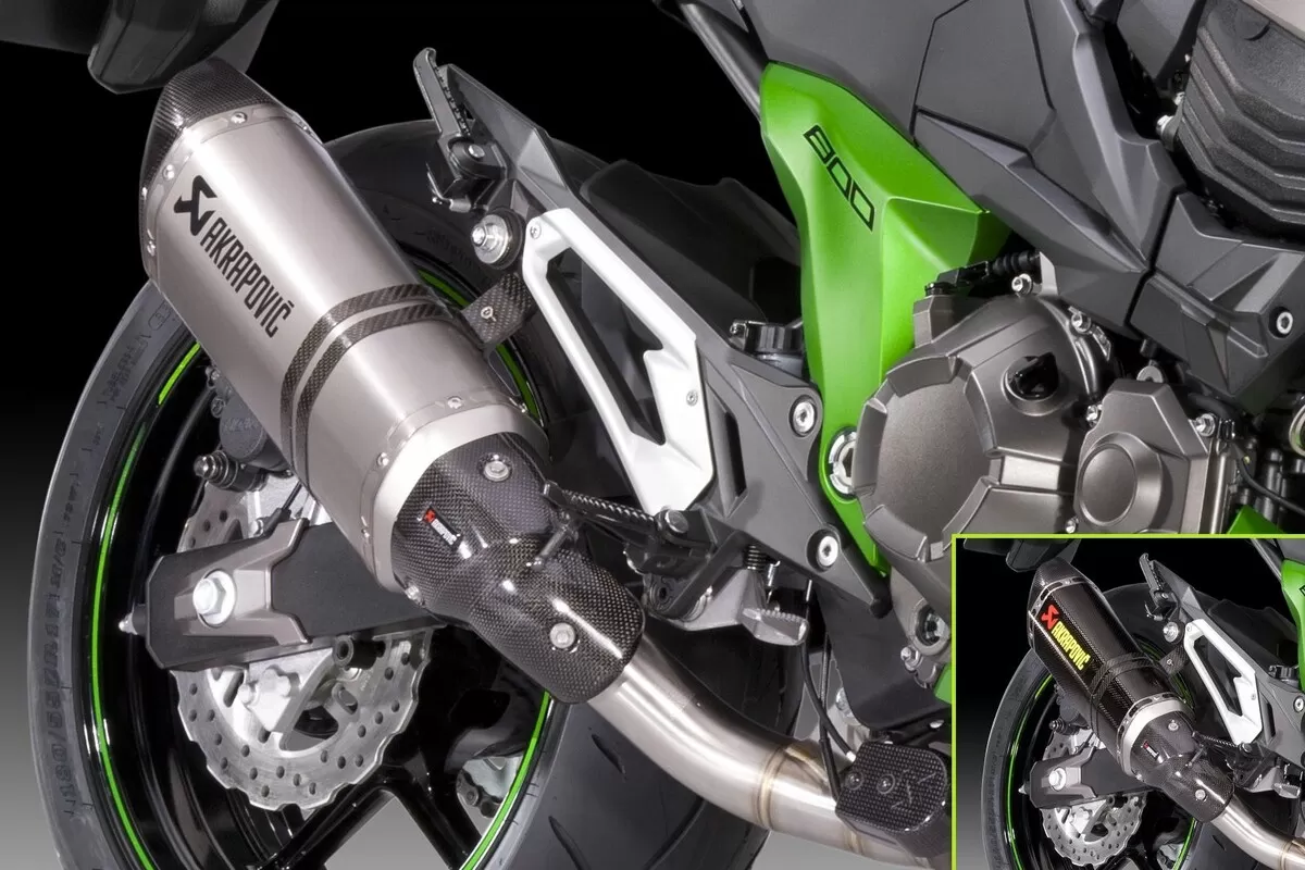 Kawasaki CARBON AKRA EXH VALVE CV ZR800A/B