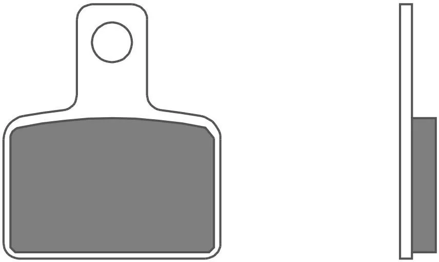 Brembo 07GR23CC Brake Pads Organic Street 