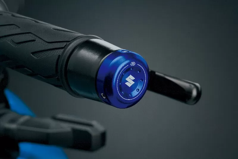 Suzuki Handlebar Weights Blue GSX-8S/8R