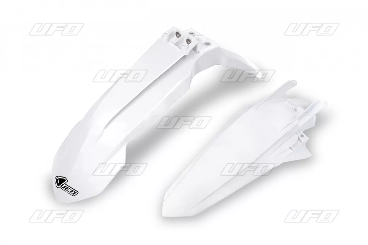 UFO Fender Kit White KTM EXC/EXC-F 20-23