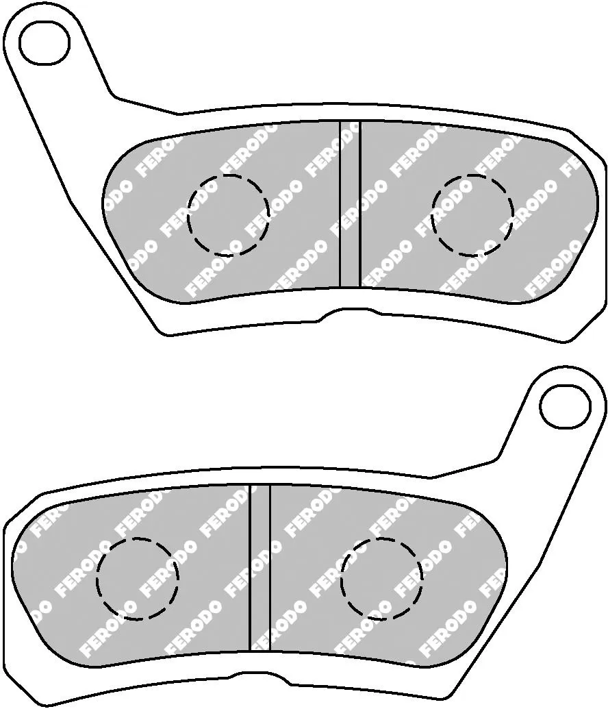 Ferodo FDB2268P Brake Pads Platinum P