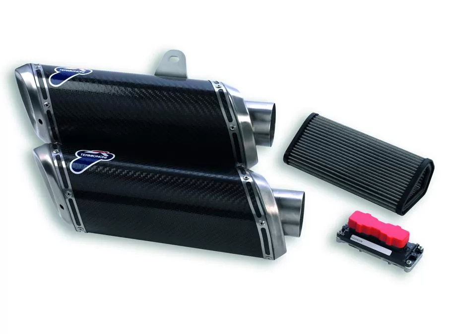Ducati Racing carbon silencers - SF 96455210B