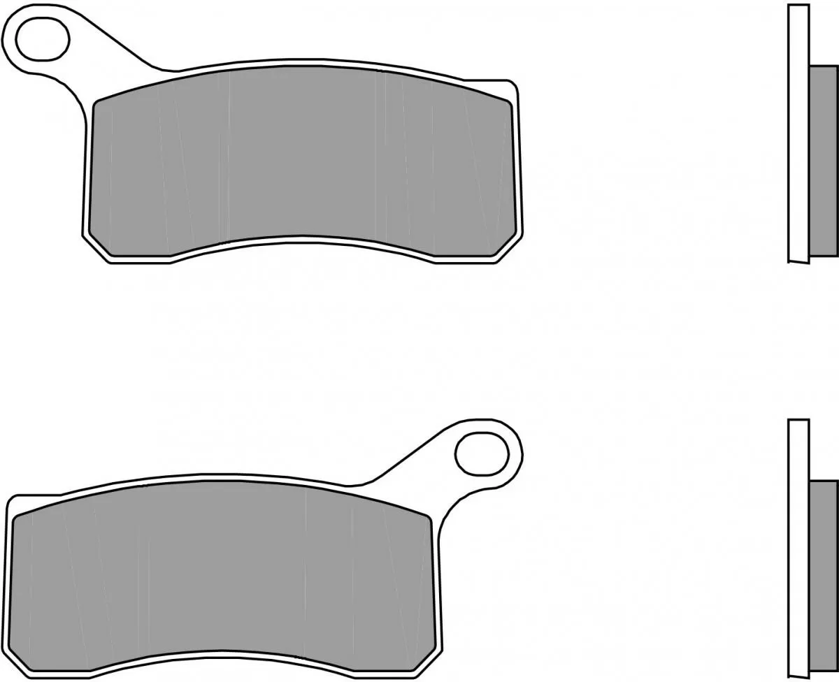 Brembo 07GR07SX Brake Pads Sinter Off Road Racing 