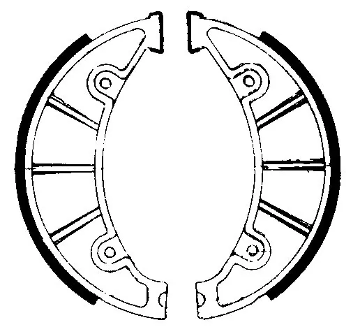Ferodo FSB835 Brake Shoes 