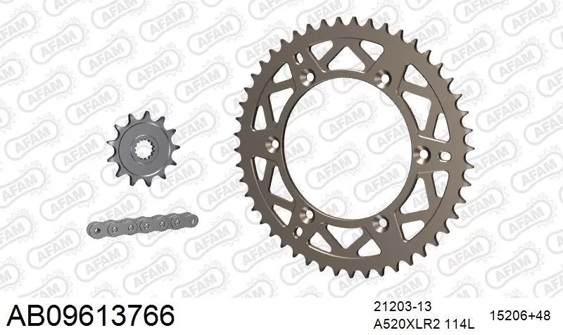 AFAM Chainset - Aluminium AB