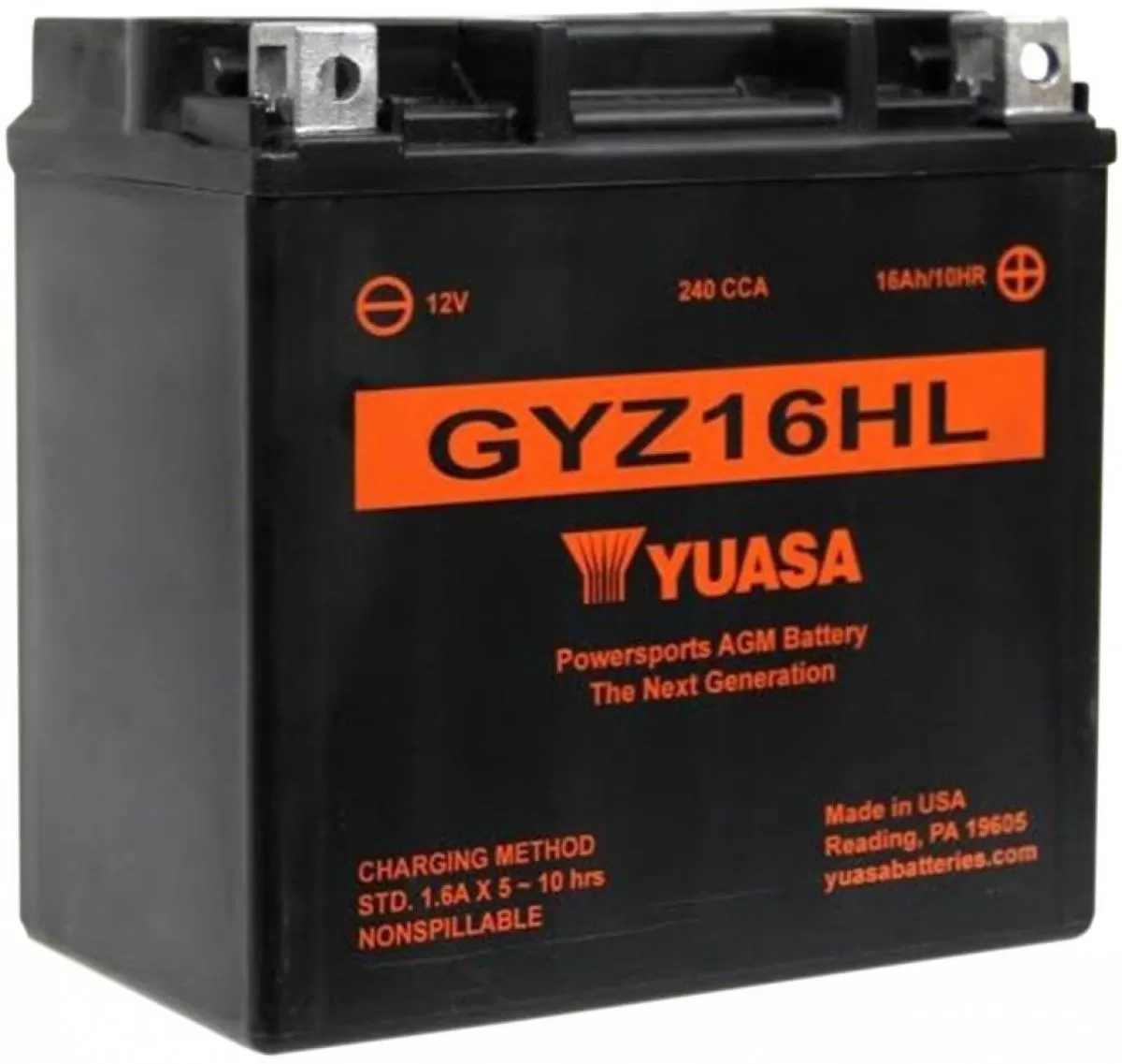 Yuasa Battery GYZ16HL(WET)