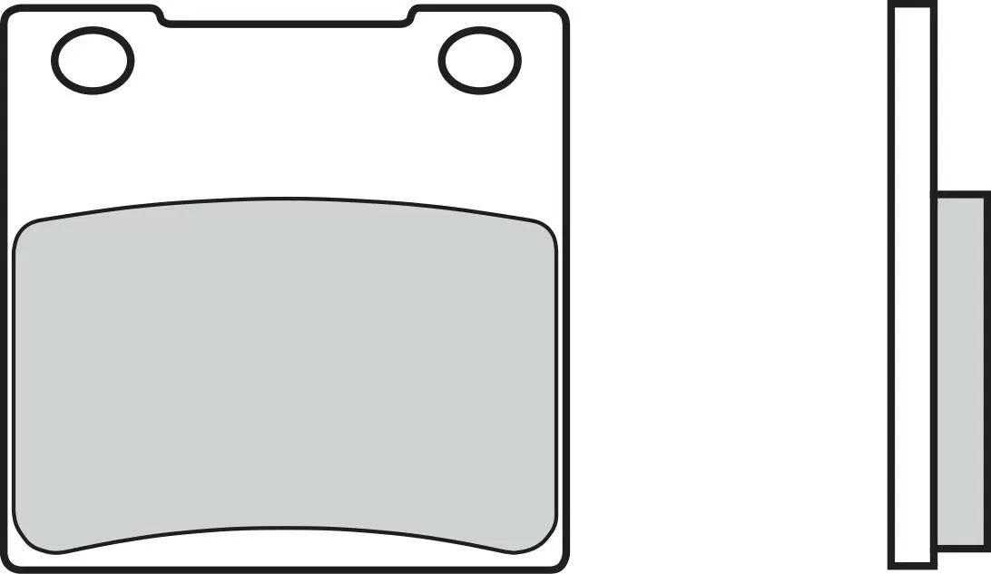 Brembo 07KS0507 Brake Pads Organic Genuine Street 