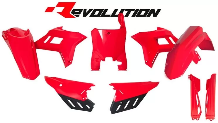 Rtech Revolution Plastic Kit CRF450R Red