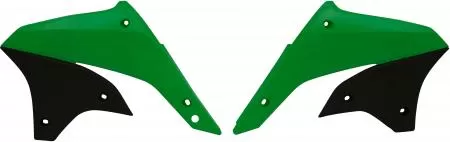 Rtech Radiator Shrouds Set Green/Black OE