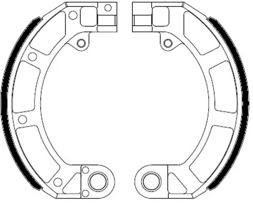 Ferodo FSB891A Brake Shoes