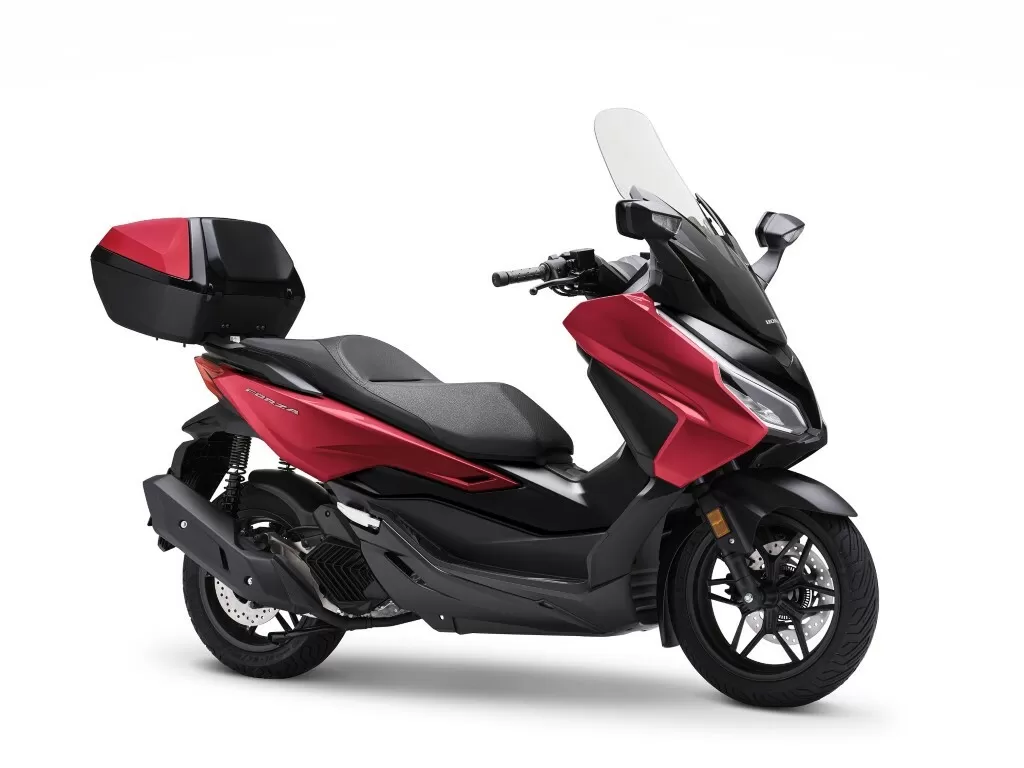 Honda 45L Smart Topcase Pearl Siena Red Easy Kit