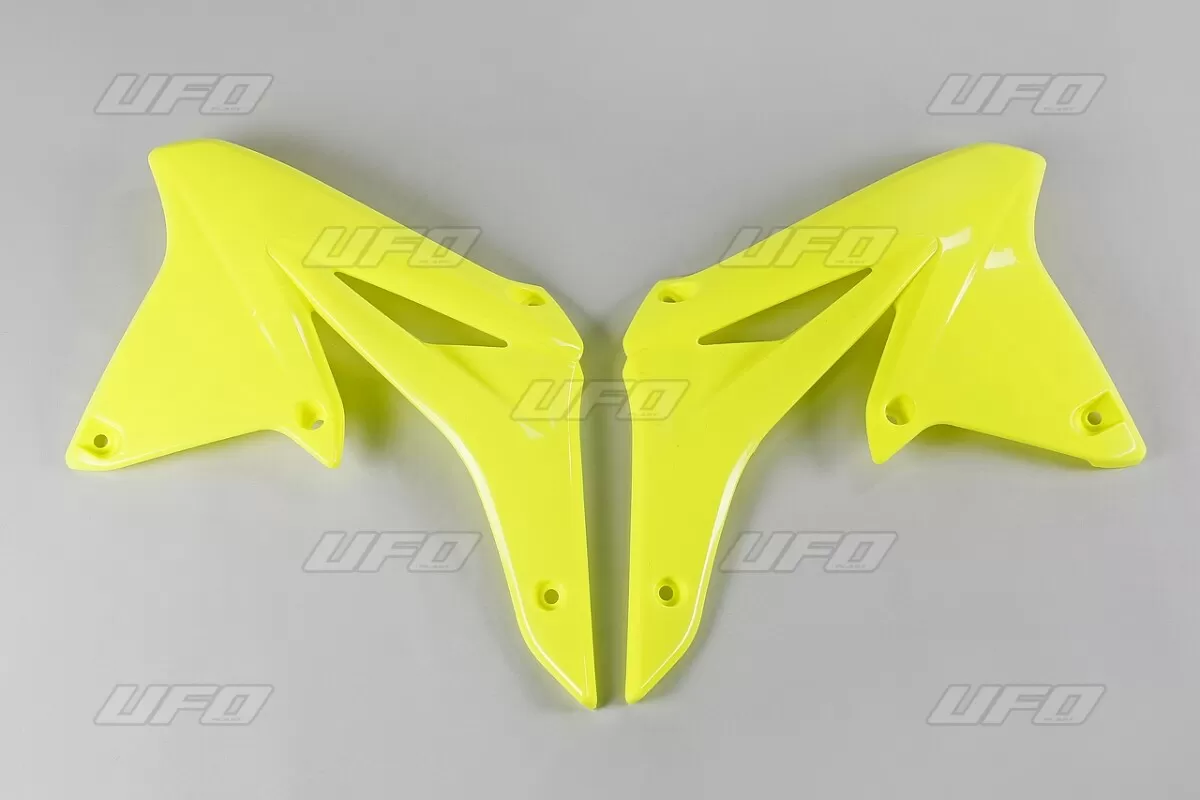 UFO Radiator Covers RM-Z250 10-18 Neon Yellow
