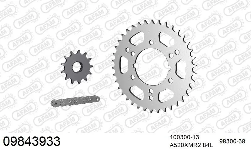 AFAM Chainset - Steel