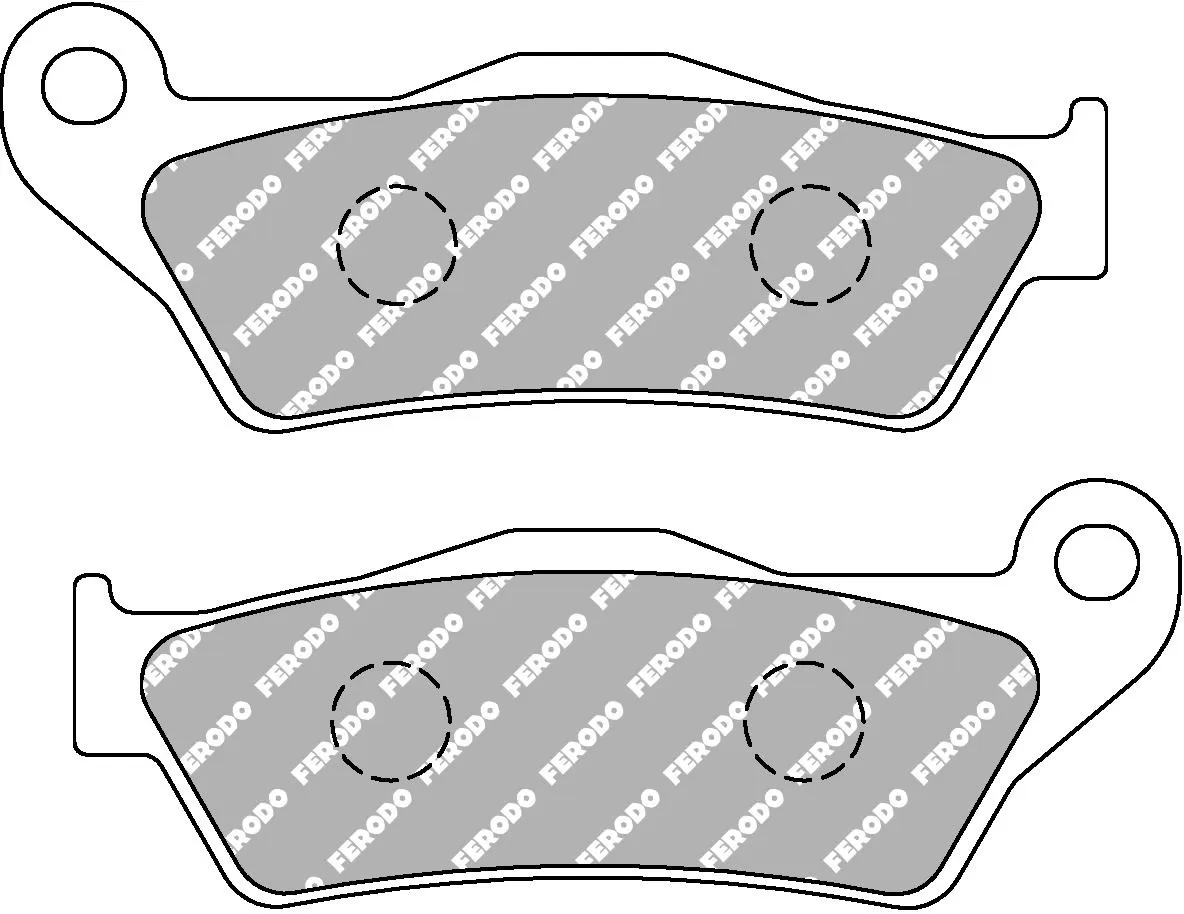 Ferodo FDB2018EF Brake Pads Eco-Friction EF