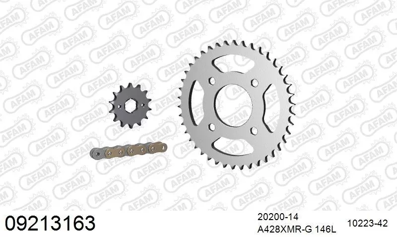 AFAM Chainset - Steel