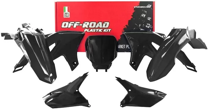 Rtech Plastic Kit 5-piece Black Monster Energy YZF 450 2023
