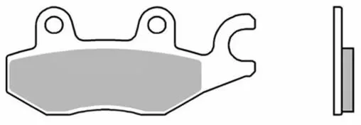 Brembo 07KA31RC Brake Pads Organic Racing Road Racing 