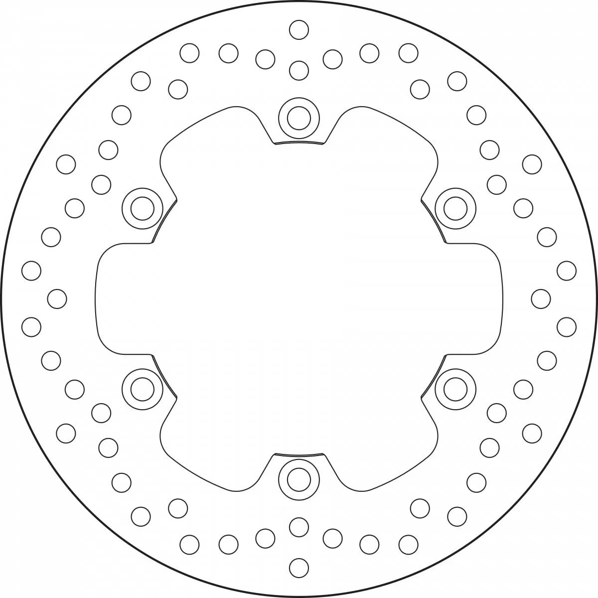Brembo Brake Disc 68B407M5