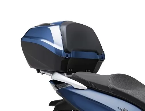 Honda 35l Smart Key Topbox In Crescent Blue Metallic