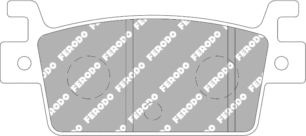 Ferodo FDB2304EF Brake Pads Eco-Friction EF