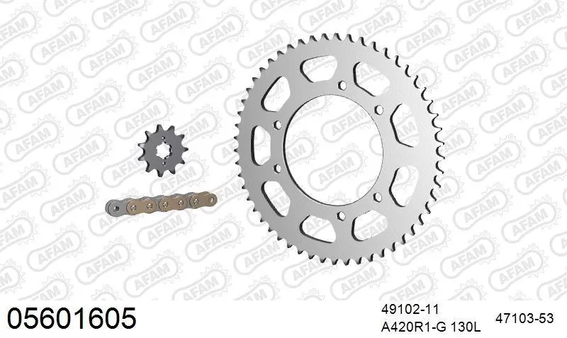 AFAM Chainset - Steel