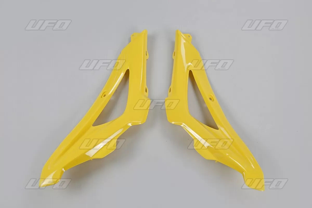 UFO Upper Radiator Covers Husqvarna Yellow