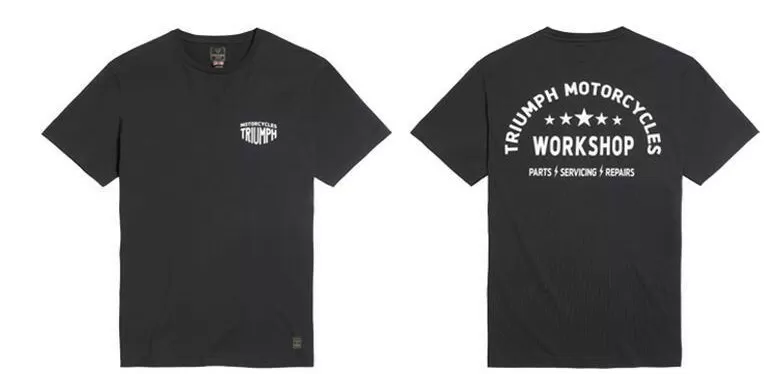 Triumph Workshop Address T-Shirt