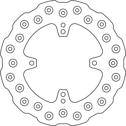 Ferodo FMD0214MXR Fixed Brake Disc / Offroad
