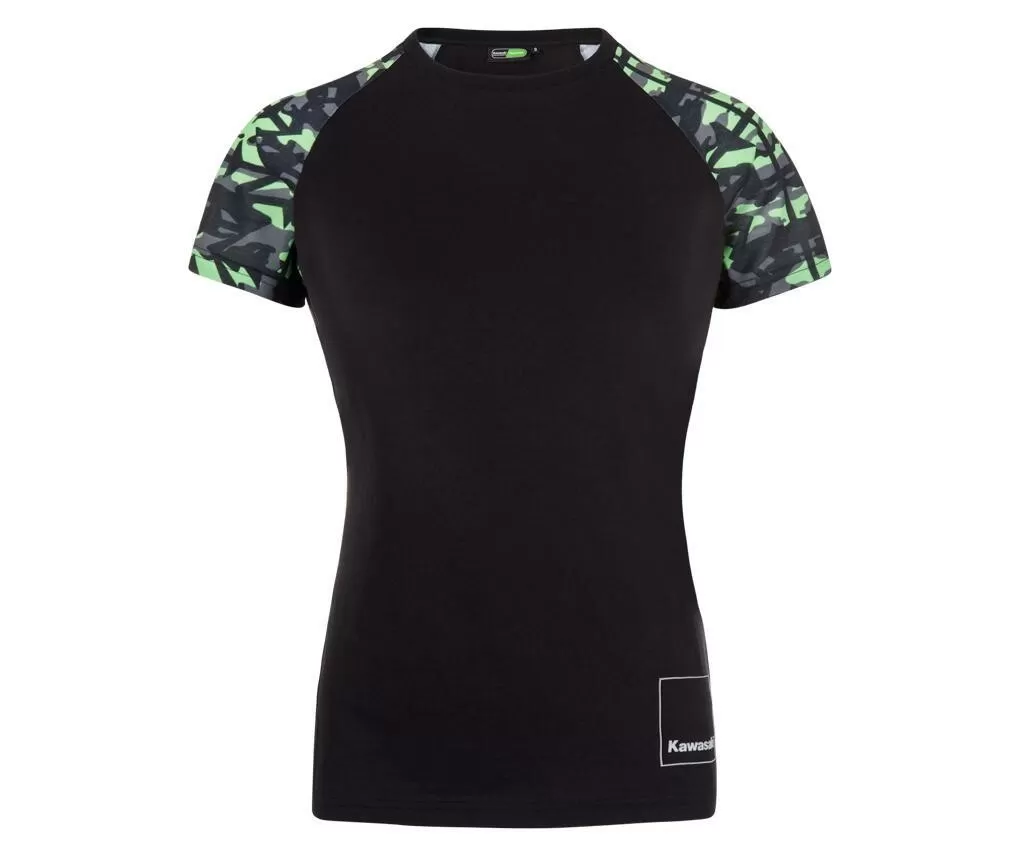 Kawasaki Camo T-Shirt Short Sleeves Women