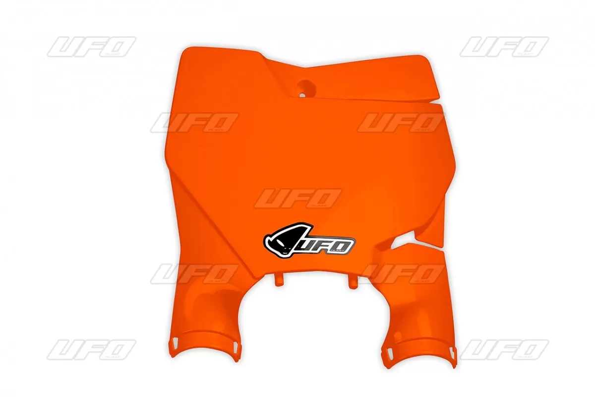 UFO Front Number Plate Stadium KTM SX-F Neon Orange