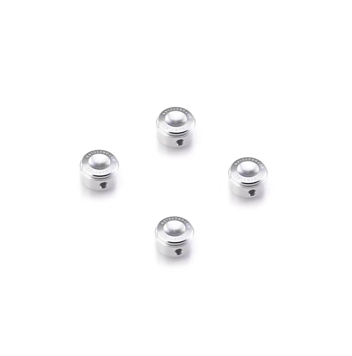 Triumph studs Head Bolts Silver
