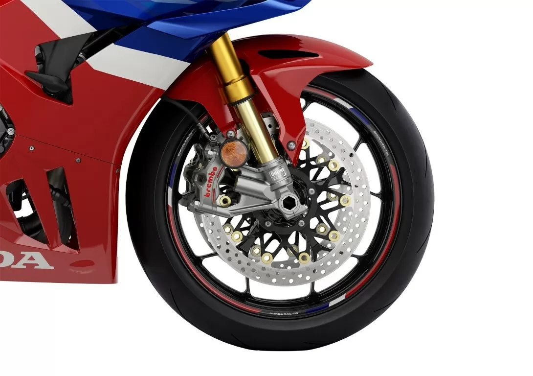 Honda Wheel Sticker Set Tricolor