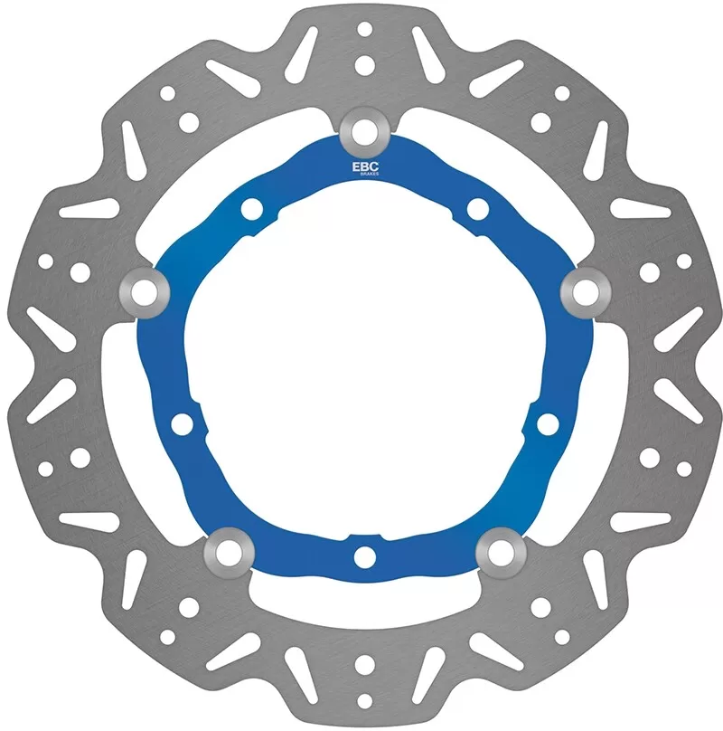 EBC Vee Floating Brake Disc Blue Centre VR2127BLU