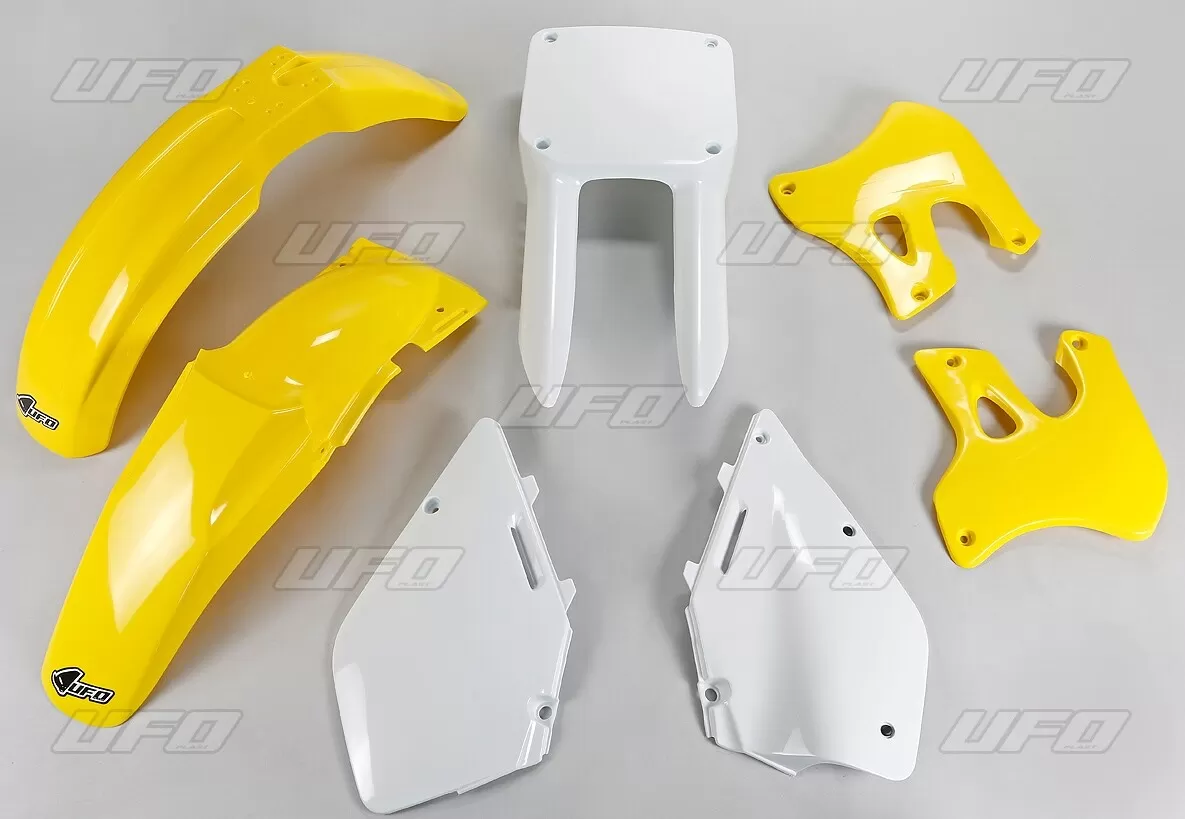 UFO Plastic Kit Black Suzuki RM125/250 96-98