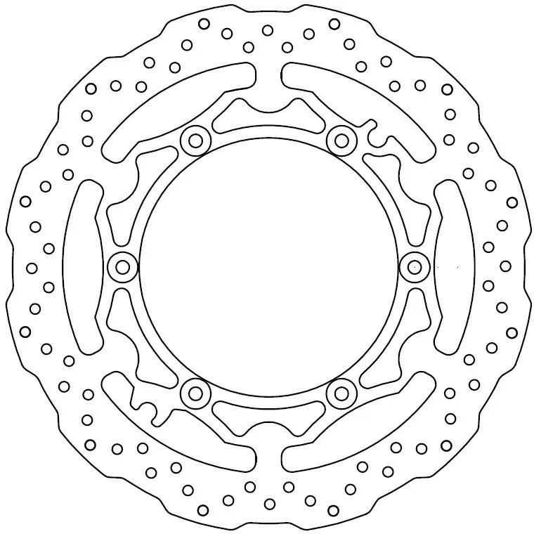 Ferodo FMD0017MXR Fixed Brake Disc / Offroad