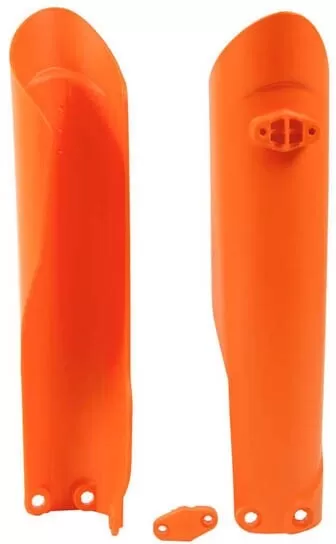 Rtech Fork Protectors KTM Orange