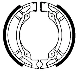 Ferodo FSB883 Brake Shoes 