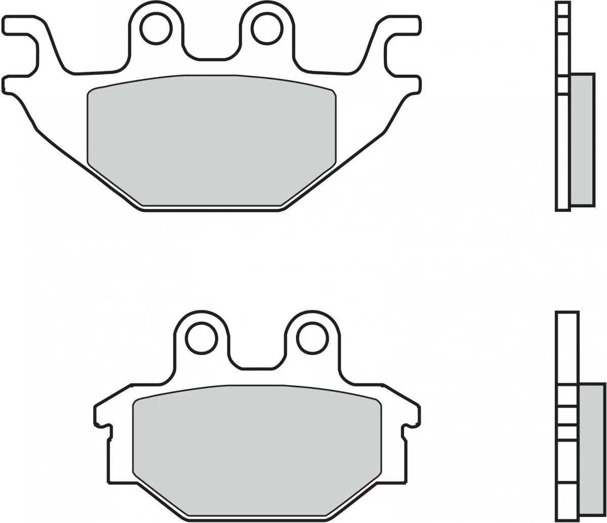 Brembo 07GR52SX Brake Pads Sinter Off Road Racing 