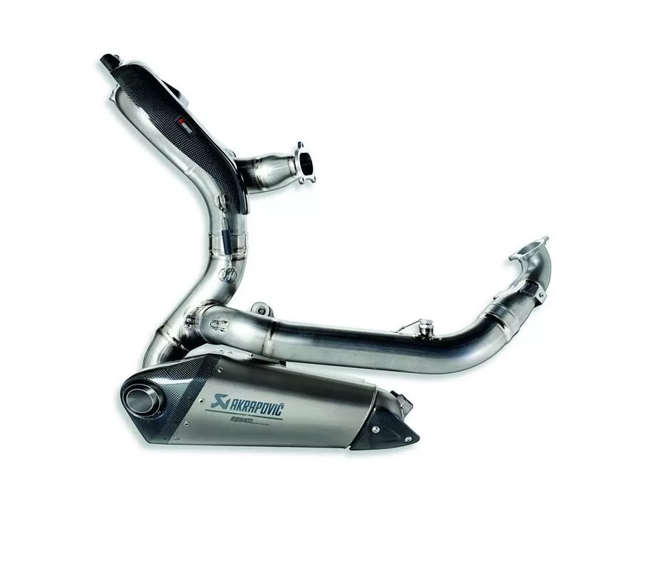 Racing complete exhaust unit