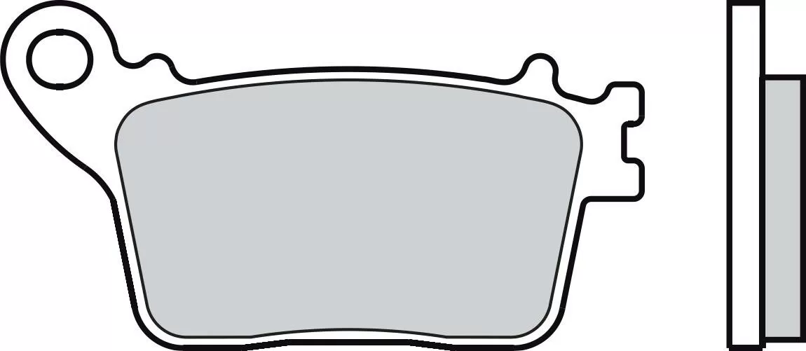 Brembo 07HO5907 Brake Pads Organic Genuine Street 