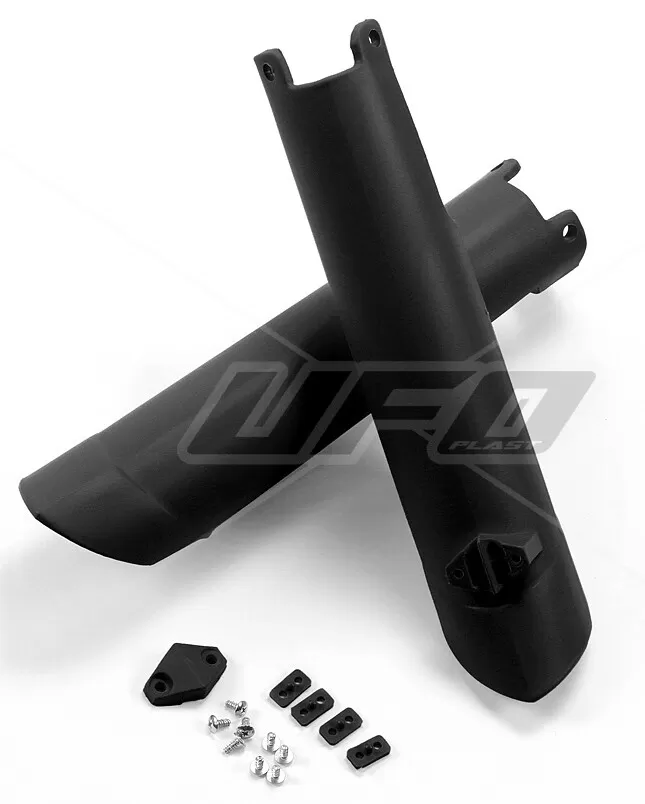 UFO Fork Slider Protectors Black Husqvarna TC/FC TE/FE