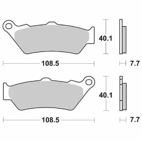 Ferodo Brake pads Argento AG FDB696AG