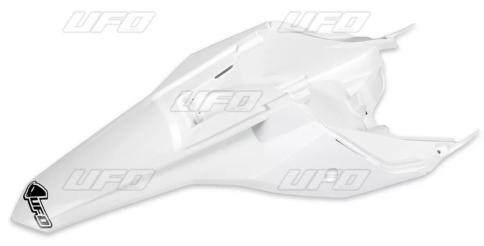 UFO Rear Fender with Side Panels KTM 65 White