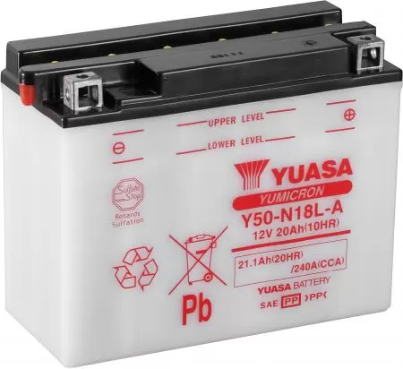 Yuasa Battery Y50-N18L-A
