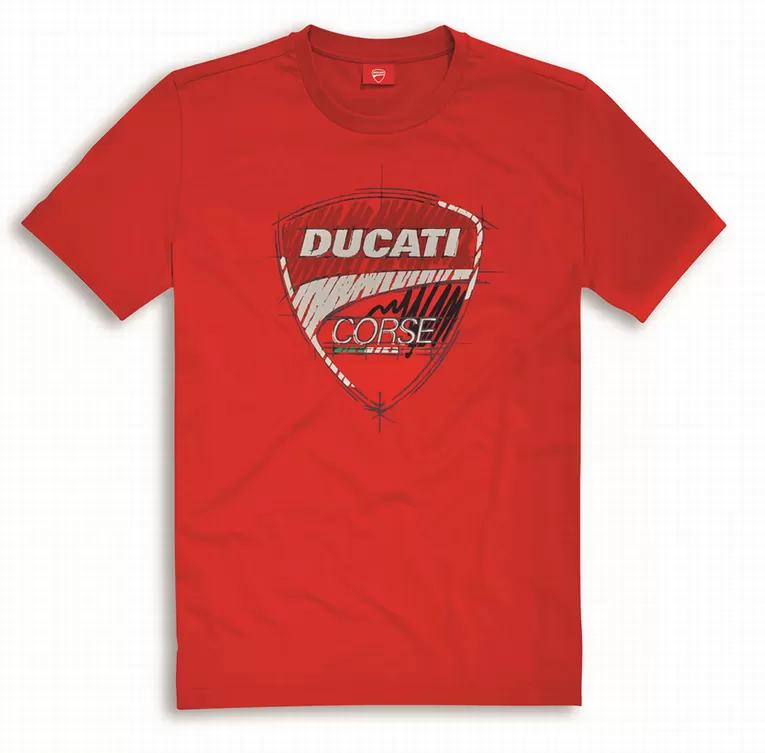 Ducati Corse T-Shirt Red