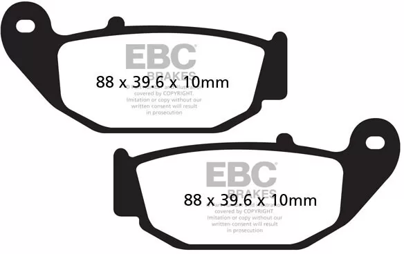EBC Organic Brake Pads FA629
